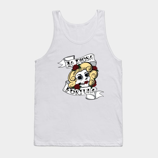 La Diosa Fortuna Tank Top by ThankYouSire